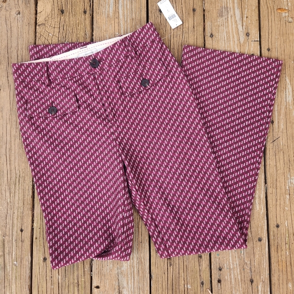 Anthropologie The Essential by Anthropologie Slim Flared Pants Size 4 - Picture 5 of 5